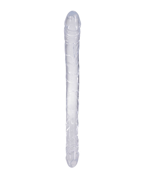 En una bolsa, dildo grande de 33 cm | Dildo doble | Dildo gigante transparente | Dildo grande | Dildo realista seguro para el cuerpo