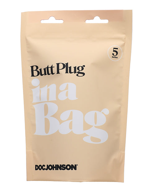 Doc Johnson - Plug anal en bolsa, 5"