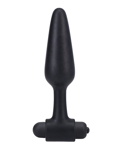 En Una Bolsa Vibrador Anal de 5" - Negro