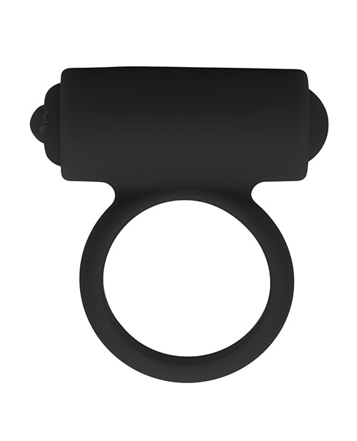 Dans un anneau vibrant pour homme (C-Ring) – Noir