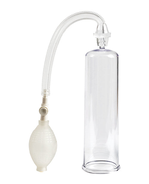 Bomba para pene en bolsa - Transparente