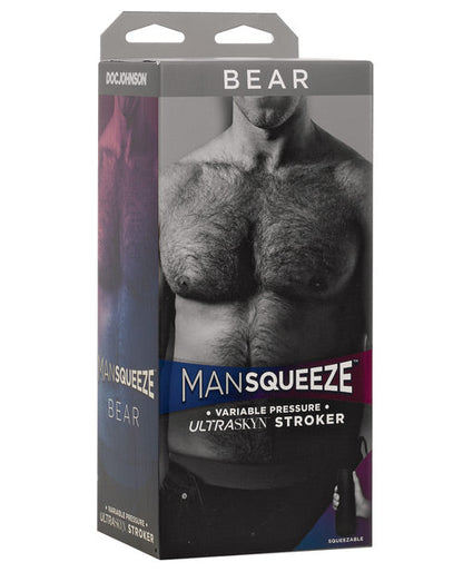 Hombre exprime trasero de oso - Carne