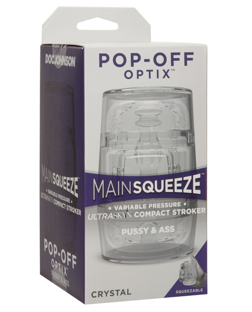 Main Squeeze Pop Off Optix - Coño y Culo de Cristal