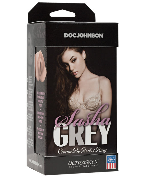 Sasha Grey Ultraskyn Creampie Pocket Pussy