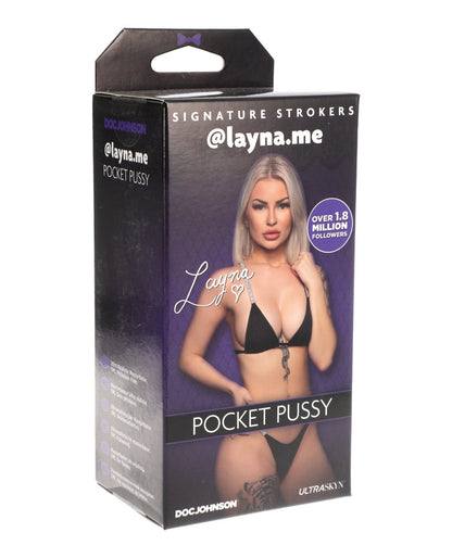 Signature Strokers Girls of Social Media ULTRASKYN Coño de bolsillo - @layna.me