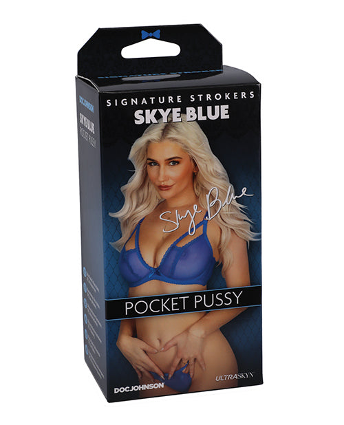 Signature Strokers ULTRASKYN Coño de bolsillo - Skye Blue