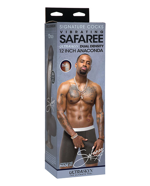 Godemichet Réaliste Safaree Samuels Signature | Grand Godemichet 30cm | Godemichet Vibrant | Godemichet à Ventouse