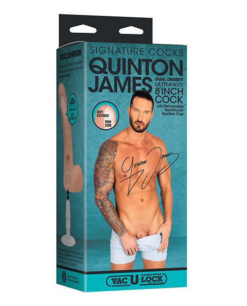 Dildo realista de 8" Signature Cocks de Quinton James