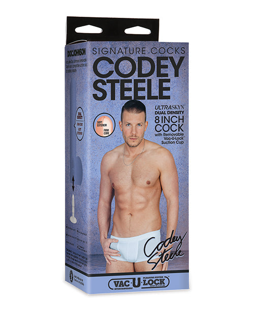 Signature ULTRASKYN 8" Big Dildo | Dildo con ventosa | Dildo realista Codey Steele
