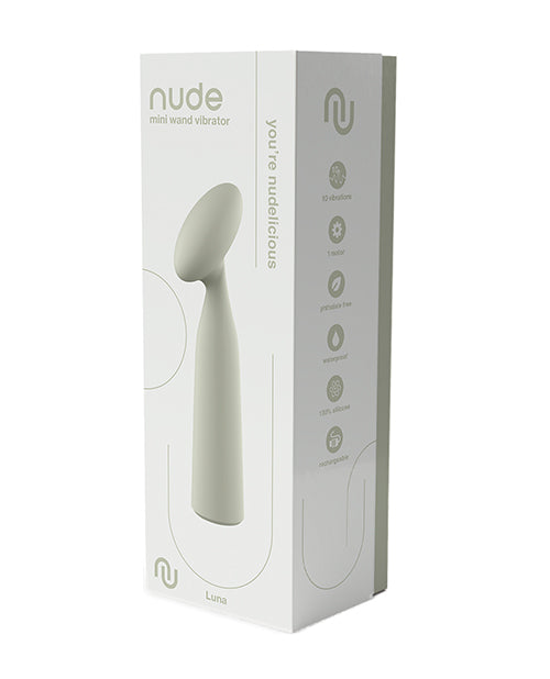 NUDE Luna Varita Vibradora Recargable Mini - Menta