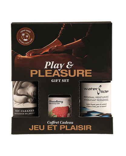 Juego de regalo Earthly Body Juego y placer - Fresa variada
