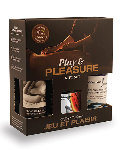 Set de regalo de placer y juego Earthly Body - Surtido de sandía