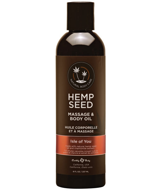 Aceite para masajes y cuerpo Earthly Body - 8 oz Isle of You