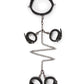 Easy Toys Ensemble Fétiche avec Collier, Menottes de Cheville et de Poignet - Noir