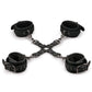 Easy Toys Sujeción con esposas de mano y tobillo - Negro