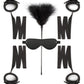 Easy Toys Ensemble de bondage pour débutants 6 pièces - Noir