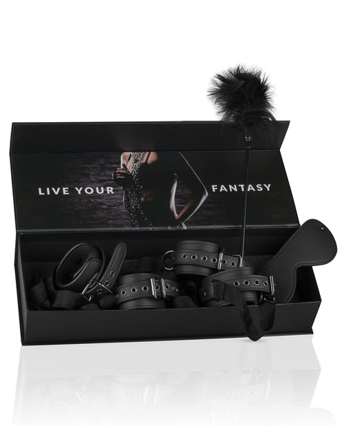 Easy Toys Ensemble de bondage pour débutants 6 pièces - Noir