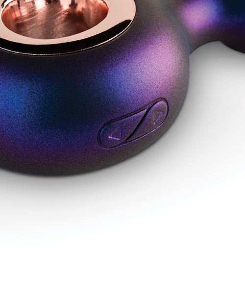 Hueman Deep Space Vibrating Anal Plug - Morado