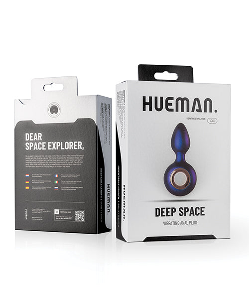 Hueman Deep Space Vibrating Anal Plug - Morado