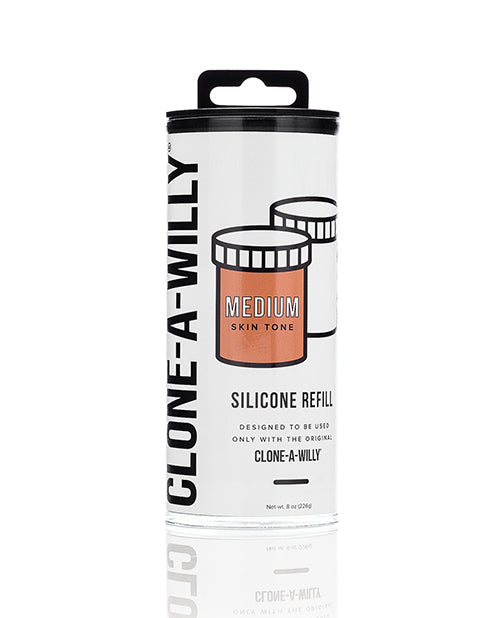 Recarga de silicona Clone-A-Willy - Tono medio