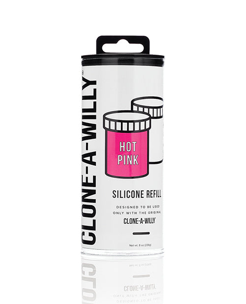 Recarga de silicona Clone-A-Willy - Rosa fuerte
