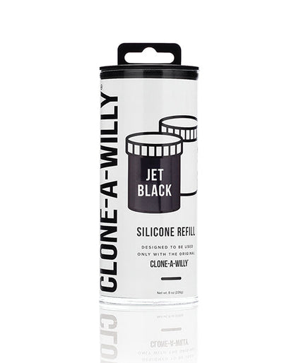 Recambio de silicona Clone-A-Willy - Negro azabache
