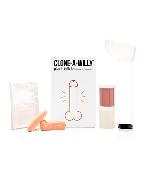 Kit para clonar tu pene con bolas - Tono de piel medio