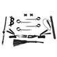 Juego de esparcidor de cama de 6 piezas "All Chained Up Bondage Play"
