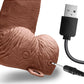 Arnés Lux Fetish de 6" recargable con bolas - Marrón