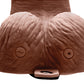 Arnés Lux Fetish de 6" recargable con bolas - Marrón