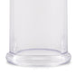 Chupadores de Pezones Fetichistas Lux con Bomba de Clítoris - Transparente/Negro