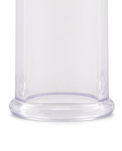 Chupadores de Pezones Fetichistas Lux con Bomba de Clítoris - Transparente/Negro
