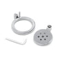 Ceinture de chasteté inversée plate Lockmaster en acier inoxydable – Argent