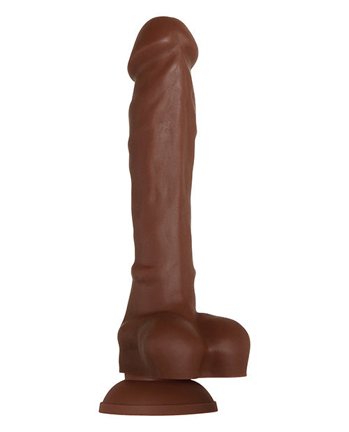 Evolved Real Supple Silicone Articulé Sombre 20,95 cm