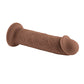 Dildo grande y vibrador de 7" Evolved | Dildo vibrador grueso | Dildo oscuro con ventosa | Dildo realista