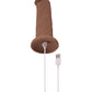 Dildo grande y vibrador de 7" Evolved | Dildo vibrador grueso | Dildo oscuro con ventosa | Dildo realista