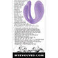 Minivibrador cosquilleador Evolution Petite con mando a distancia - Morado
