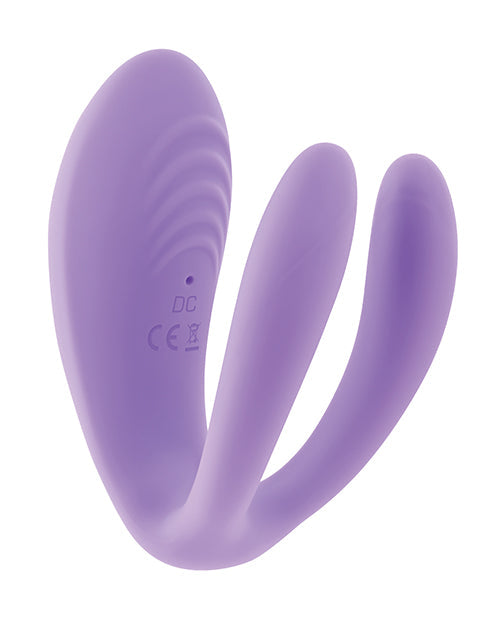 Minivibrador cosquilleador Evolution Petite con mando a distancia - Morado