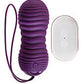 Huevo vibrador y con empuje Evolved Eager Egg con control remoto - Morado