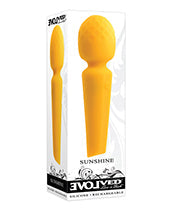 Vibrador de varita flexible Evolved Sunshine - Amarillo