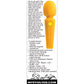Vibrador de varita flexible Evolved Sunshine - Amarillo