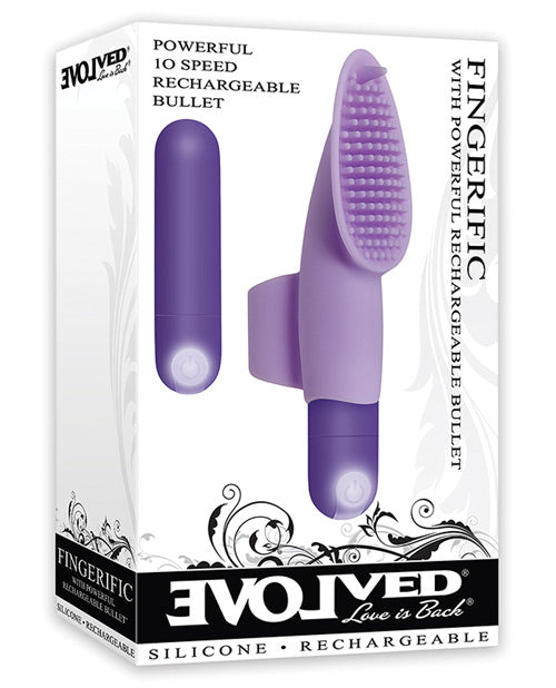 Evolved Fingerific Rechargeable Bullet - Violet