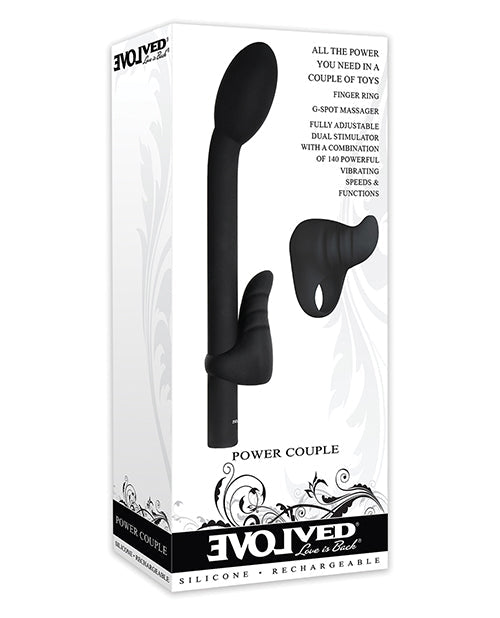 Kit de pareja poderosa evolucionada - Negro