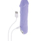Vibrador realista de fantasía morada evolucionada - Morado