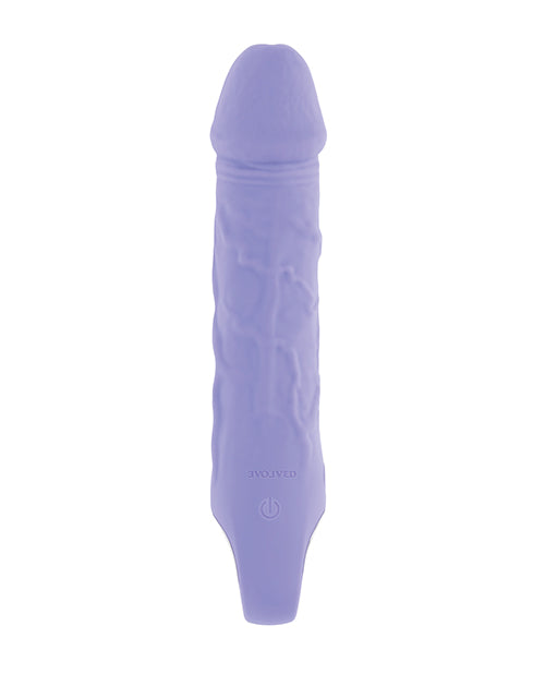 Vibrador realista de fantasía morada evolucionada - Morado