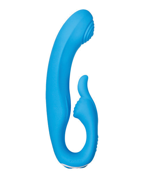 Lapin Double Stimulation Rechargeable Evolved Sea Breeze - Bleu