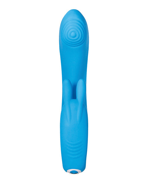 Lapin Double Stimulation Rechargeable Evolved Sea Breeze - Bleu