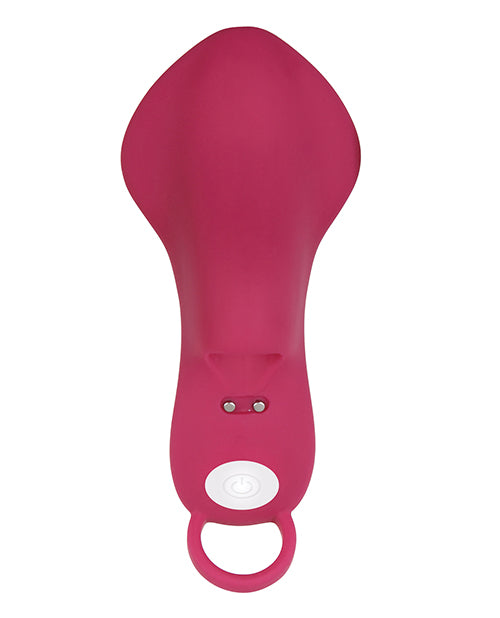 Bala Recargable Frisky Finger Evolucionada - Borgoña