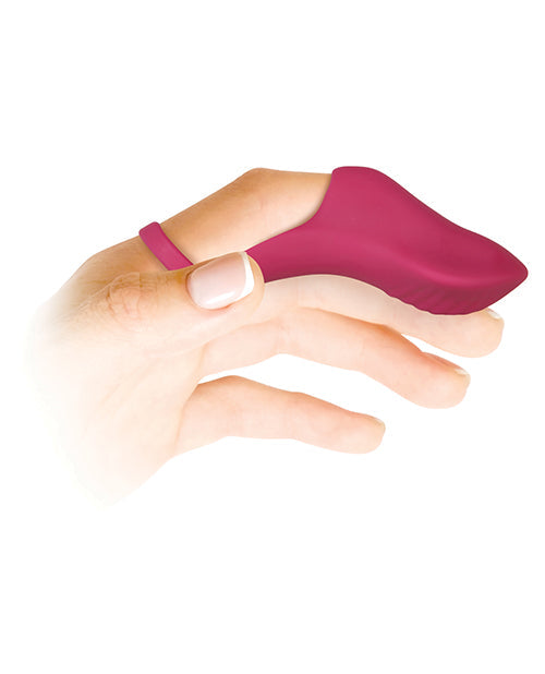 Bala Recargable Frisky Finger Evolucionada - Borgoña