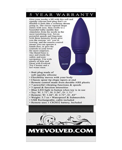 Smooshy Tooshy Évolué - Violet